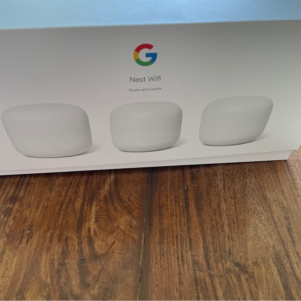 Google White Network Router with Network Cable - Picture 7 of 13